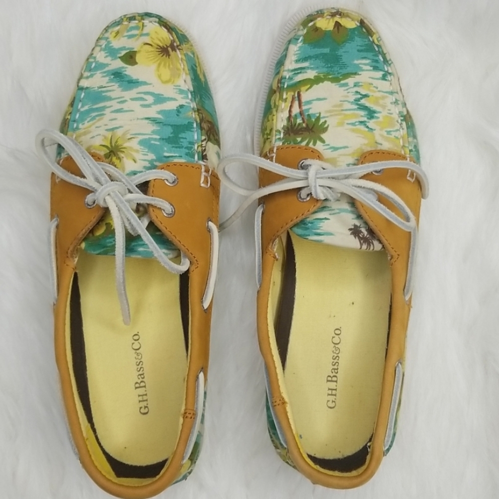 G.H. BAS & CO. TROPICAL BOAT SHOES